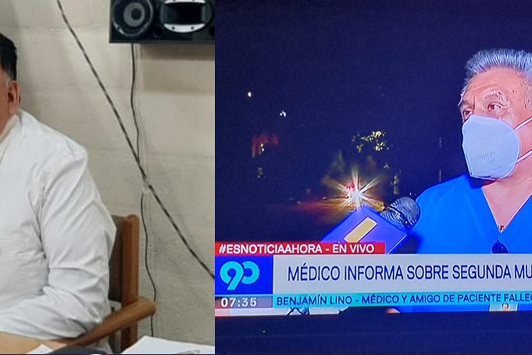 PRESIDENTA DE ESSALUD DEBE INFORMAR POR MUERTE DE PACIENTE POSITIVO A CORANAVIRUS QUE NUNCA FUE INFORMADO DE RESULTADOS