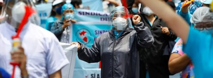 Médicos en Perú se declaran en huelga de hambre; piden más inversión en salud
