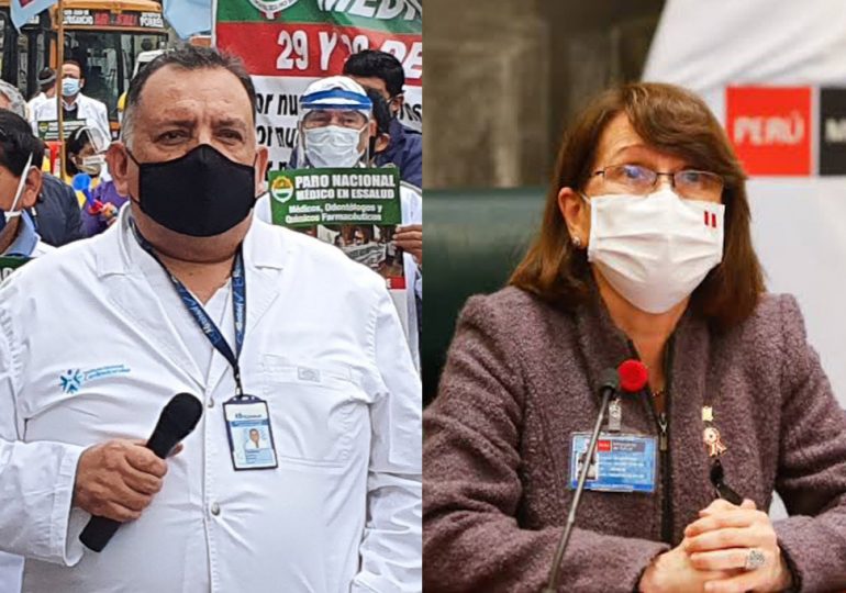 Ministra de Salud retiró calificación ofensiva contra médicos del país en carta dirigida a Secretario General del SINAMSSOP