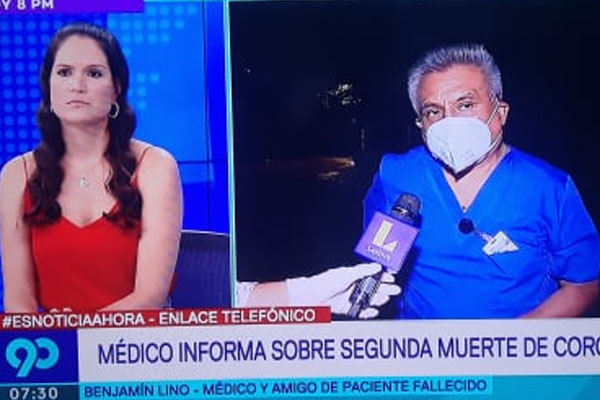 Presidente de cuerpo médico del Carlos Alcántara presentó denuncia preventiva penal contra director César Petrovich por abandono del hospital