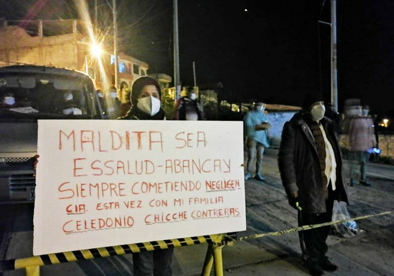 Médicos y pacientes de Abancay – EsSalud recibirán mañana con gran protesta a presidenta Fiorella Molinelli por ineficiente gestión y falta de oxígeno