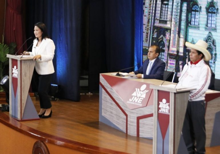 Castillo y Keiko se enfrentaron en debate presidencial del JNE RESUMEN