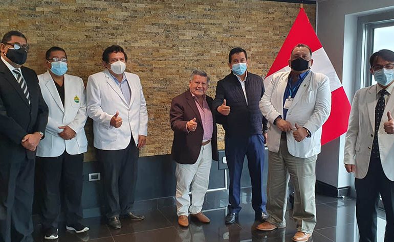 Secretario General del SINAMSSOP sostuvo reunión con presidente de APP César Acuña