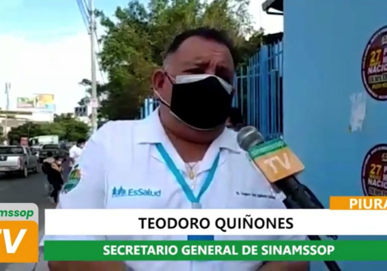 Teodoro Quiñones en Piura: Congreso debe constituir comisión investigadora por corrupción en EsSalud