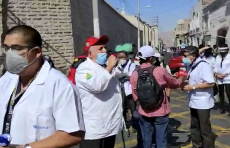 Secretario general Teodoro Quiñones solicitó se abra proceso disciplinario a afiliados Tania Rodas y Napoléon Vigo