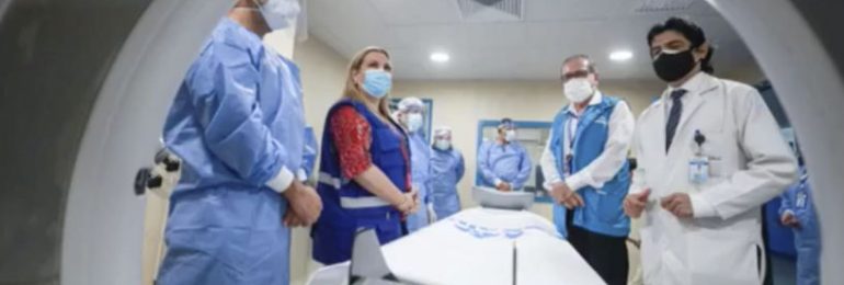 Periodistas de Chiclayo denunciaron que tomógrafo inaugurado por Molinelli en Tumán no funciona