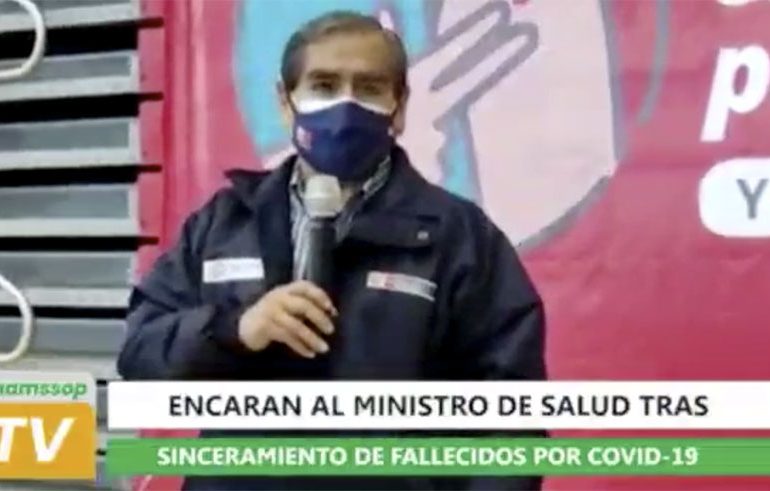 Prensa emplaza a Ministro de Salud por ocultamiento de muerte de más de 180 mil peruanos por Covid-19