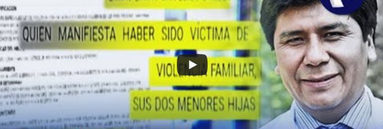 Los antecedentes de violencia familiar de Mario Carhuapoma