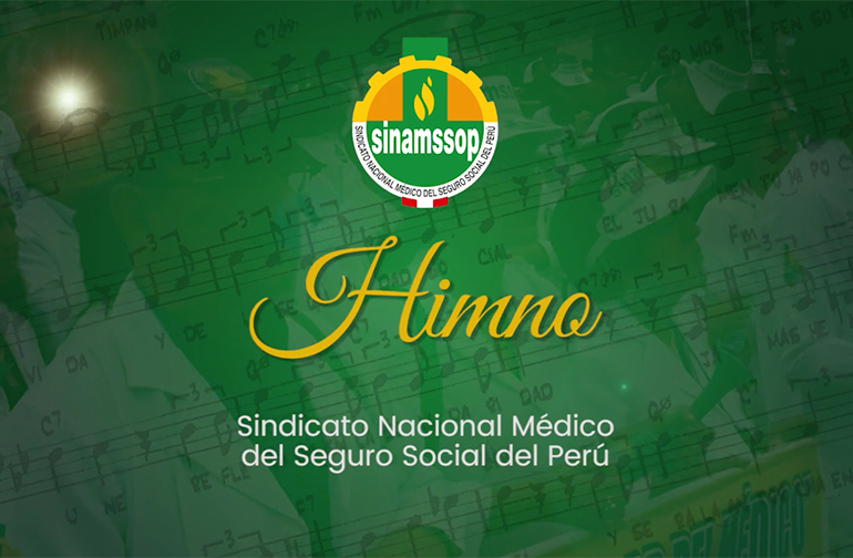 Secretario general Teodoro Quiñones presentó a la Asamblea Nacional de Delegados el “Himno del SINAMSSOP”