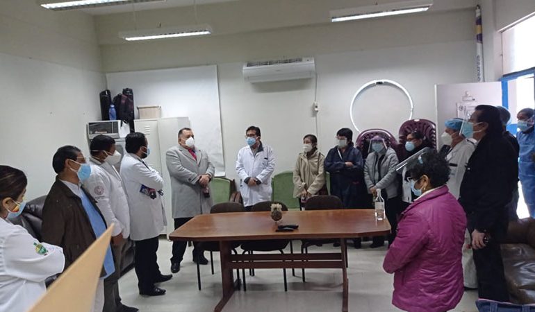 Cuerpo médico del Hospital Marino Molina de Comas refirmó compromiso de lucha por la reivindicación de sus derechos laborales y profesionales