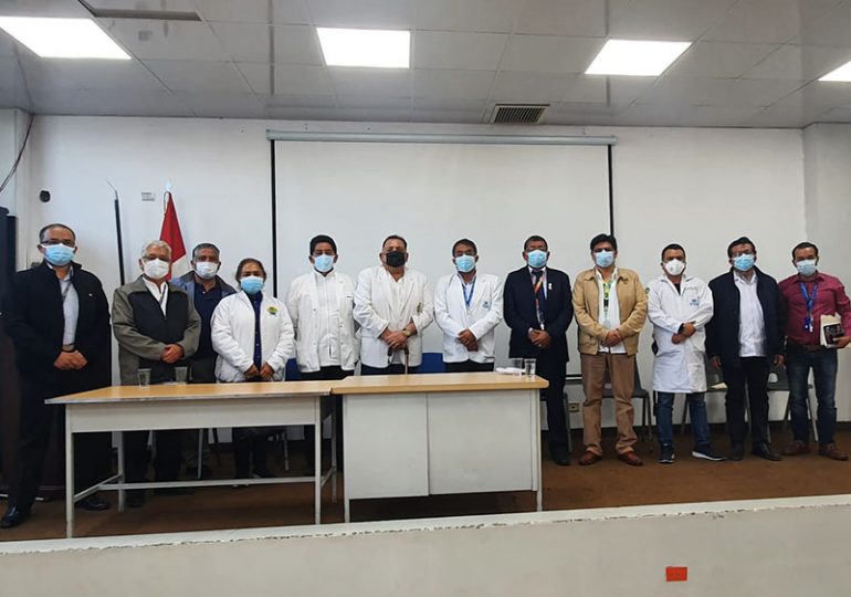 Secretario general del SINAMSSOP propició reunión de presidentes de cuerpos médicos con nuevo gerente de la Red Sabogal