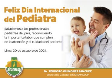 Feliz Día Internacional del Pediatra