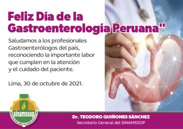 Feliz Día de la Gastroenterología Peruana"