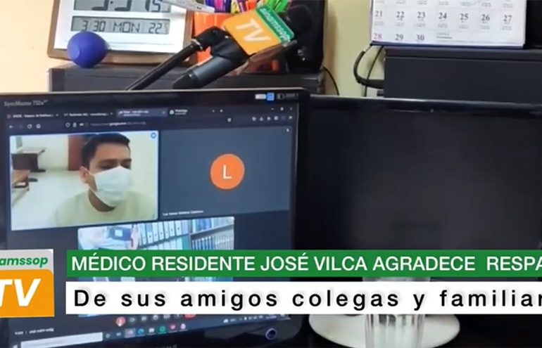 Residente médico Juan José Vilca León agradeció apoyo de amigos, colegas y familiares para obtener su libertad