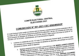 Comité Electoral Central - Elecciones 2021