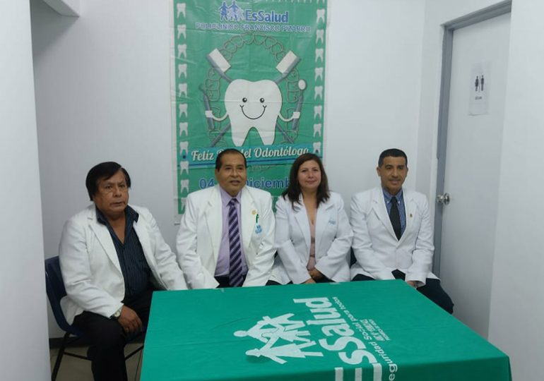 SINAMSSOP saludó elección de odontólogo Luis Atencio como presidente del cuerpo médico del Policlínco Pizarro