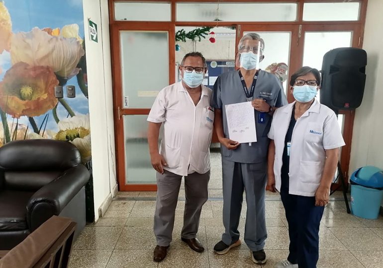 SINAMSSOP reconoció y felicitó elección de nuevo consejo directivo del cuerpo médico del Hospital Almazor Aguinaga de Chiclayo