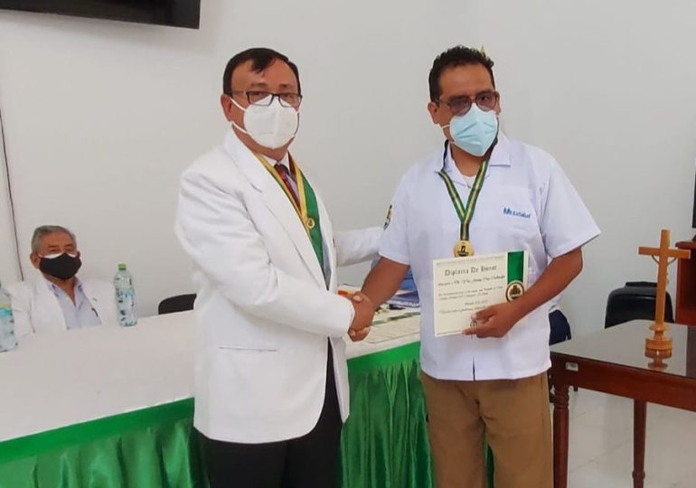 En Moquegua juramentó nueva junta directiva del cuerpo médico que preside Jimmy Cruz Cusihualpa para periodo 2022 – 2023