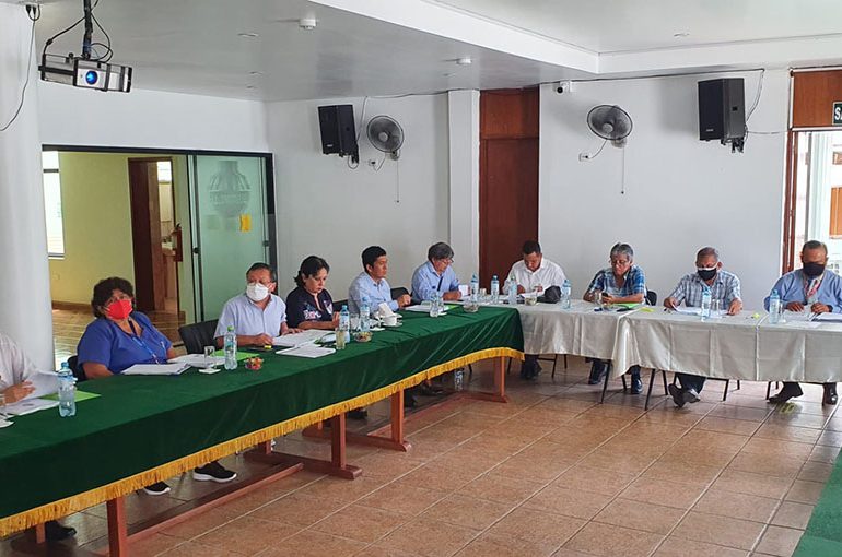 Pleno del CEN - SINAMSSOP realiza asamblea presencial