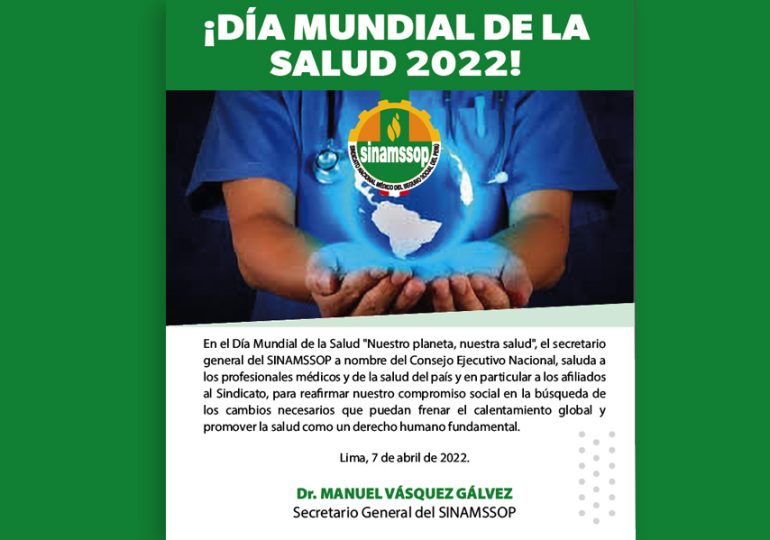 ¡Día mundial de la salud 2022!