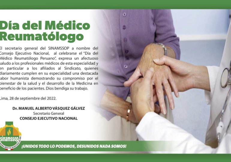 Día del Médico Reumatólogo