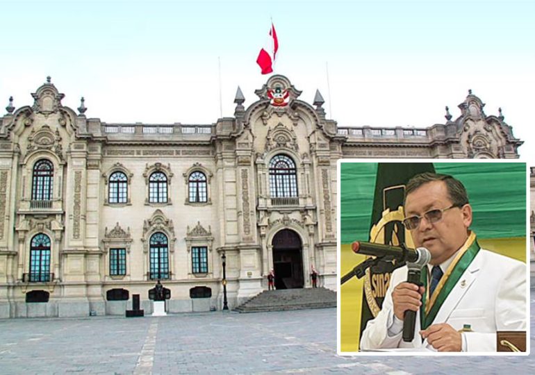Secretario general del SINAMSSOP solicitó al Presidente de la República y PCM la observación de la Ley que modifica Ley de Creación del Colegio Médico