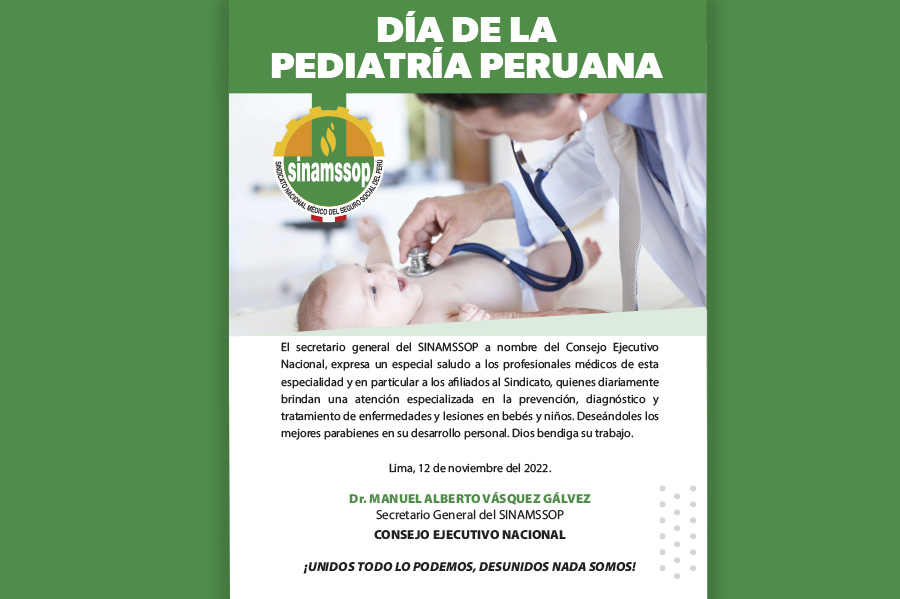 Día de la Pediatría Peruana