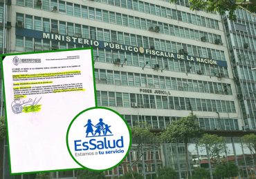 Denuncia realizada por SINAMSSOP contra EsSalud fue derivada a la Fiscalía Provincial Corporativa Penal del Cercado de Lima