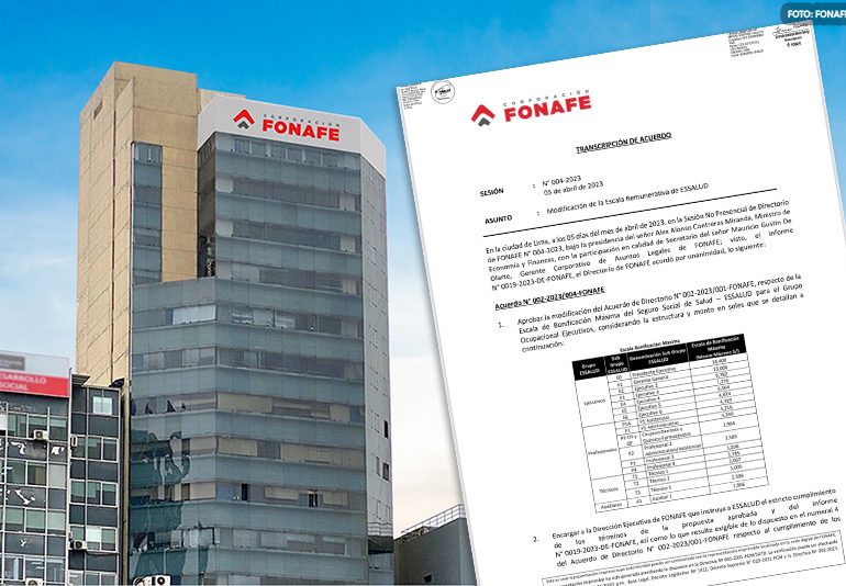 FONAFE aprobó incremento para Jefes de Servicio y Departamento de EsSalud