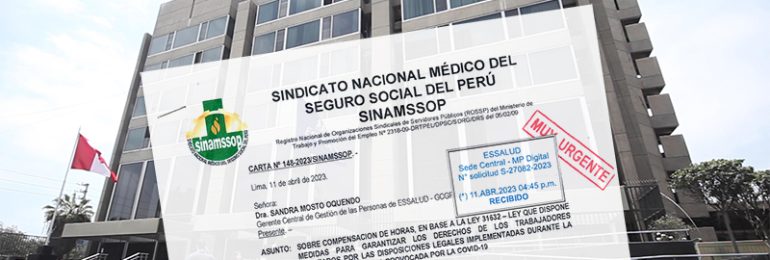 EsSalud no comunicó en informar dentro del plazo de ley las horas que adeudan y deben compensar los trabajadores