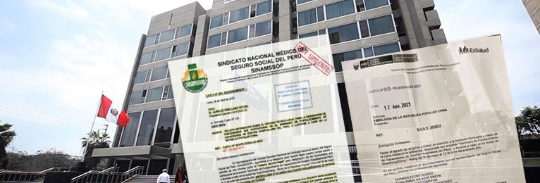 SINAMSSOP solicitó a EsSalud información técnico-legal para elección de funcionarios que viajarán a China para participar de Seminario de Gestión Hospitalaria