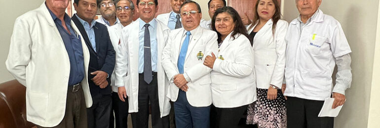 Secretario general del SINAMSSOP  y presidentes de cuerpos médicos de Arequipa expresaron ante Gerente de Red sus requerimientos