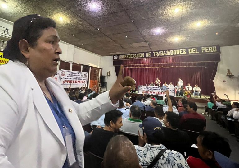 Primera subsecretaria del SINAMSSOP exigió la defensa de los derechos laborales en EsSalud durante el Congreso Nacional de la Confederación de Trabajadores del Perú