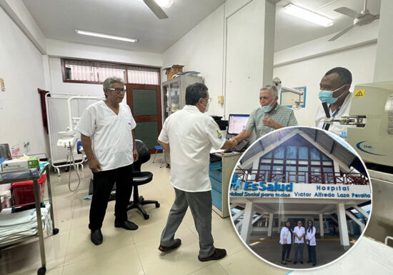 Secretario general visitó instalaciones del Hospital I “Víctor Lazo Peralta” de la Red Asistencial Madre de Dios