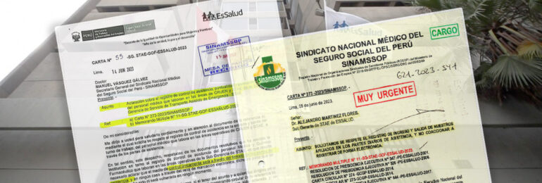 EsSalud ratificó que el registro de asistencia se realice en partes diarios para el personal médico, odontólogo y químico farmacéutico