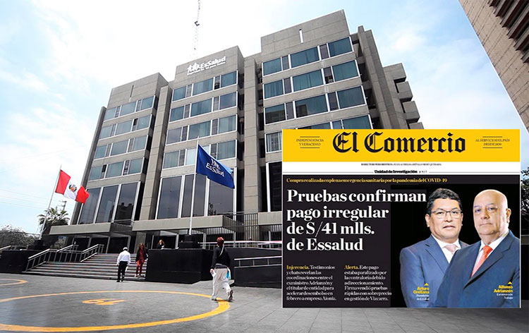 Secretario General del SINAMSSOP expresa preocupación y rechazo ante actos de corrupción en EsSalud