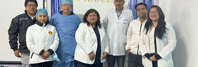 Primera sub secretaria del Sindicato realizó visita al Cuerpo Médico del Hospital II Huariaca para conocer problemática