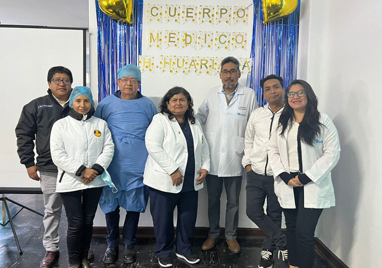 Primera sub secretaria del Sindicato realizó visita al Cuerpo Médico del Hospital II Huariaca para conocer problemática