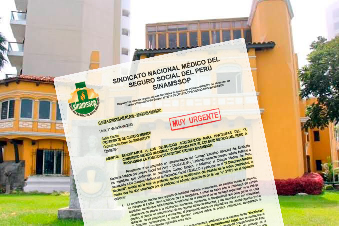 SINAMSSOP exhorta a todos los delegados acreditados que participarán en “X Congreso Médico” a propugnar la posición del Sindicato