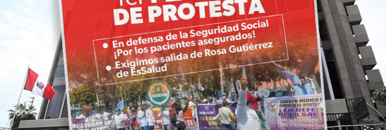 Mañana médicos de PADOMI realizarán plantón de protesta en contra de la designación de presidenta ejecutiva y funcionarios no idóneos de la GOF