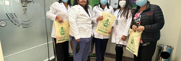 Finalizó entrega de mandiles a las agremiadas del SINAMSSOP y próximamente se realizará a los agremiados