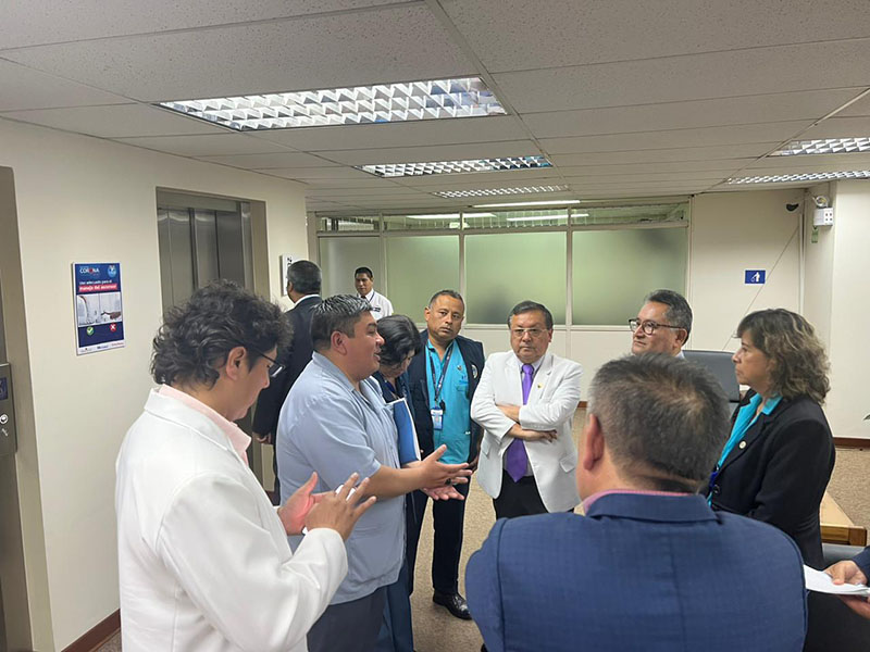 Secretario general del SINAMSSOP participó en reunión para el pago del bono 2023