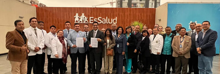 SINAMSSOP y otros sindicatos firmaron acta con EsSalud para el pago del bono 2023 por 5500 soles