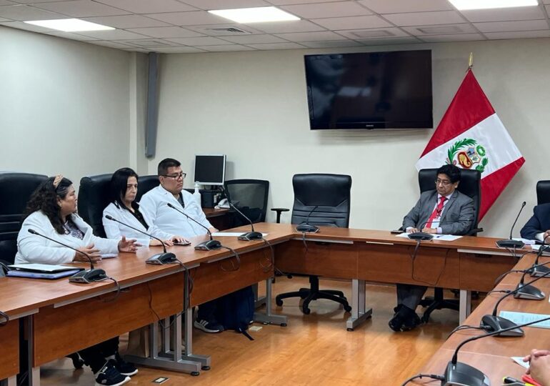 SINAMSSOP exigió aprobacion del Proyecto de Ley N° 3254/2022-CR para pase de médicos en suplencia a Régimen Laboral 728