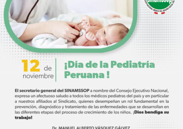 ¡Día de la Pediatría Peruana!