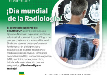 ¡Día mundial de la Radiología!