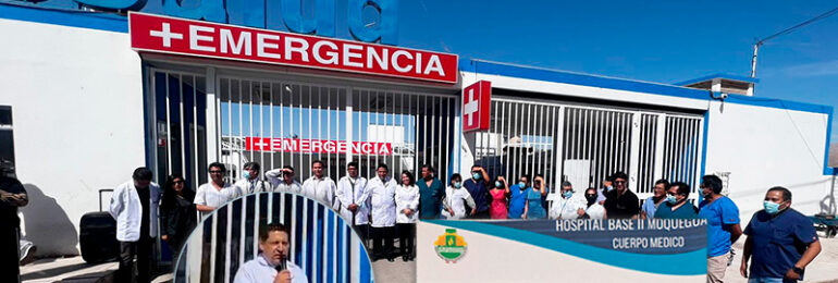 Mañana médicos del Hospital II Moquegua realizarán Plantón de Protesta ante crisis institucional en centro asistencial