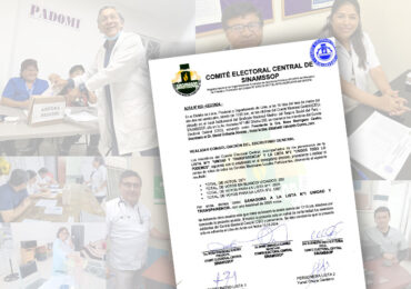 Comité Electoral Central proclamó ganadora de Elecciones 2024 a lista 1  del Dr. Santiago Vinces
