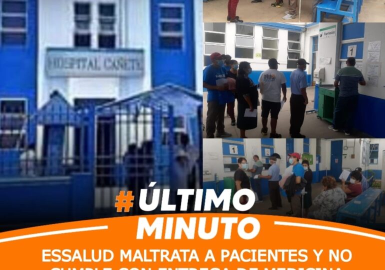 Un caso más, expresión de una gestión deficiente