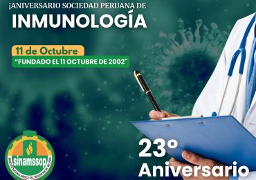 ¡FELIZ ANIVERSARIO SOCIEDAD PERUANA DE INMUNOLOGÍA!